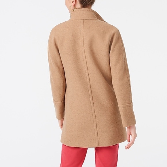 J. Crew Factory Jackets & Coats J Crew Womens City Coat Acorn Wool